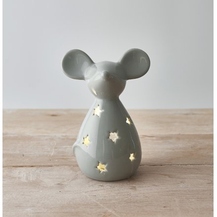 Starry Mouse T-Light Holder