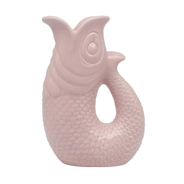 Nautical Fish Jug Ornament - Pink