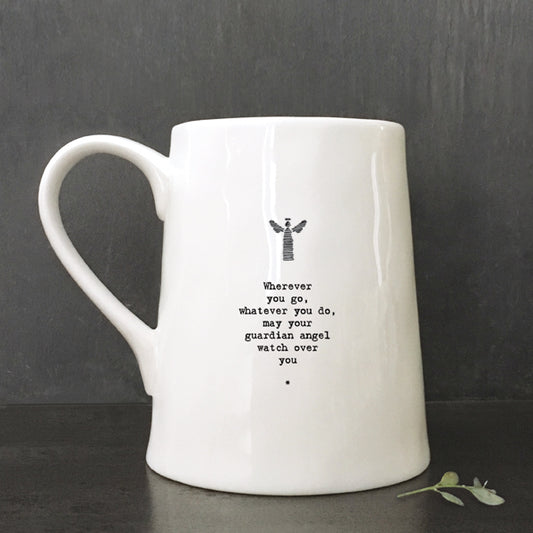 Porcelain mug-Angel/ Wherever you go