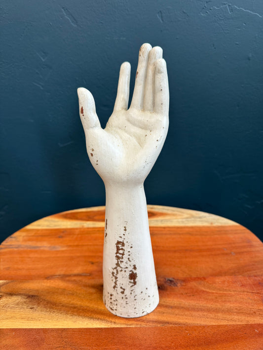 Decorative Hand Statue / jewellery holder