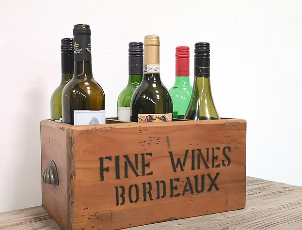 6 Bottle Wine Crate