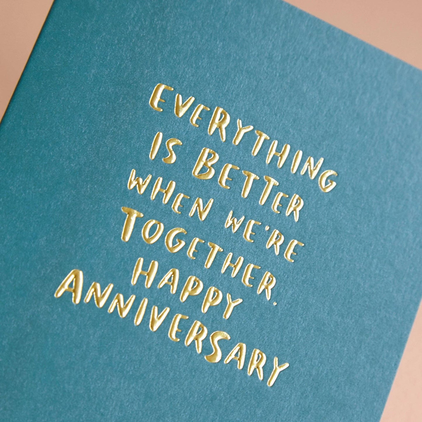 Everything is better when we're together. Happy Anniversary' (WHM16)