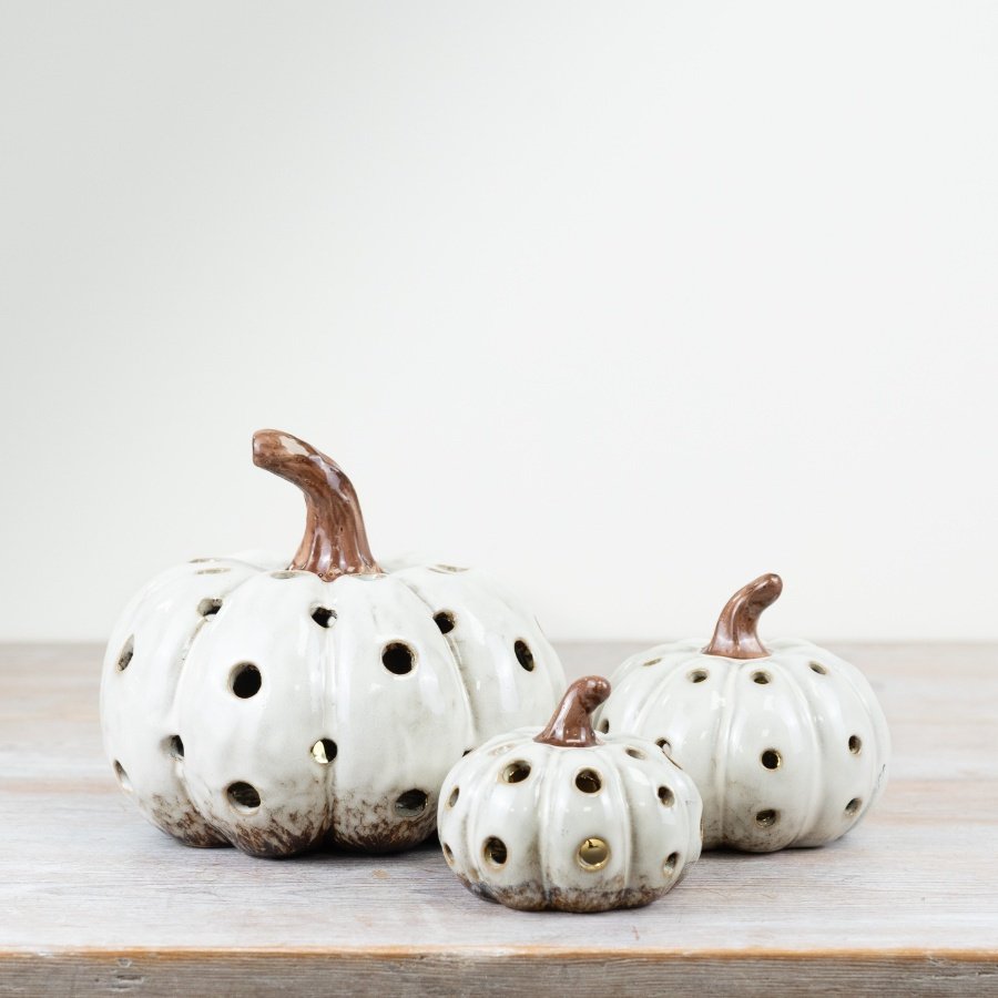 White LED Pumpkin