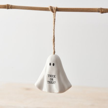 Hanging Trick or Treat Ghost