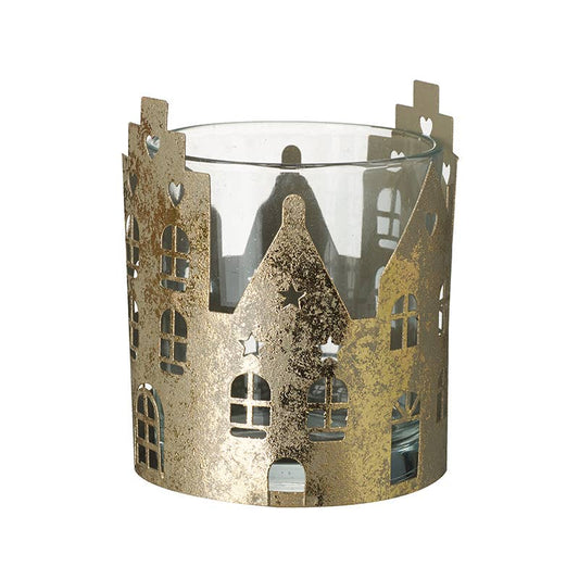 SILVER HOUSE T-LIGHT HOLDER