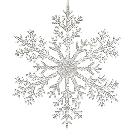 Christmas -LARGE SNOWFLAKE HANGER