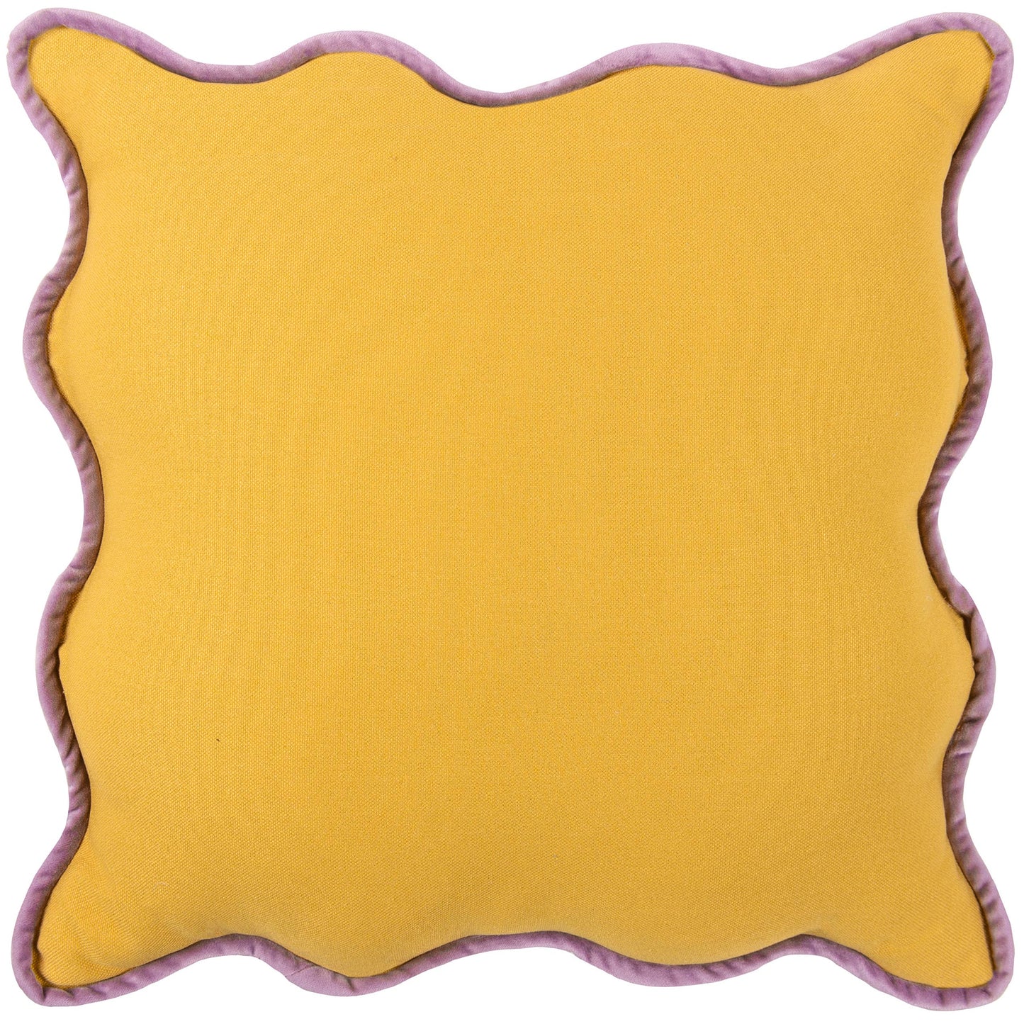Wiggle Reversible Cushion Yellow/Lilac