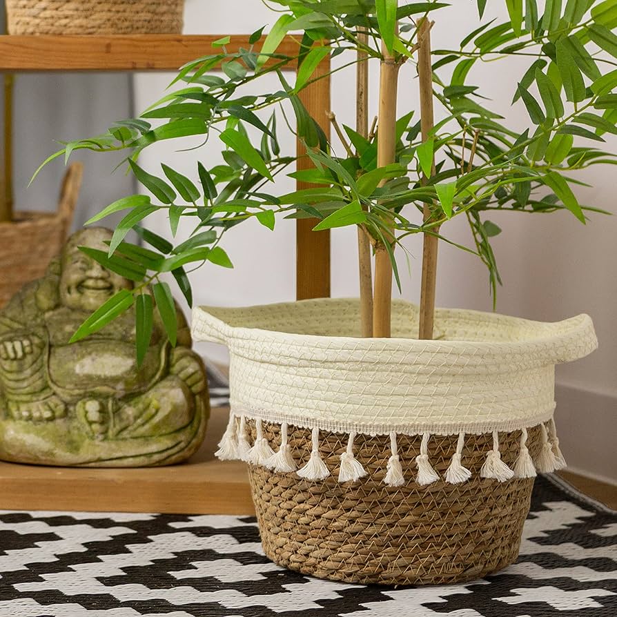 Tassel Storage Basket