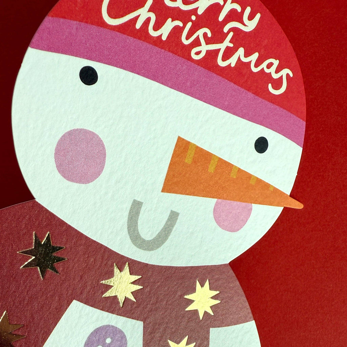 Merry Christmas Snowman (BRS13)