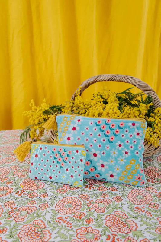 Velvet Meadow Pouch