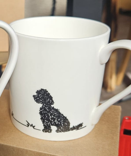 Cockapoo 'go fetch' mug