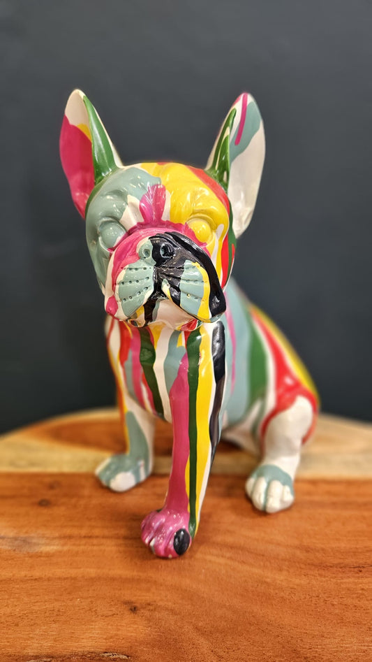 Drip Art French Bulldog