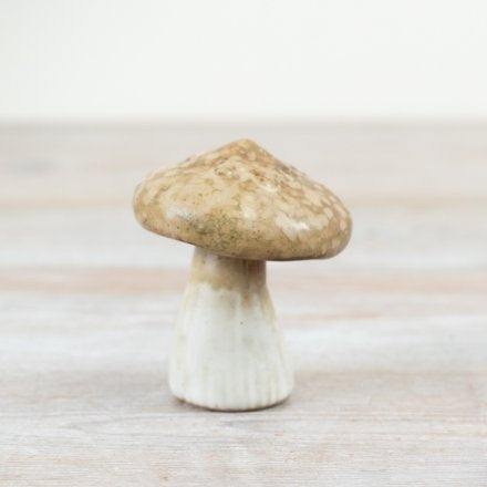 Natural Stoneware Mushroom