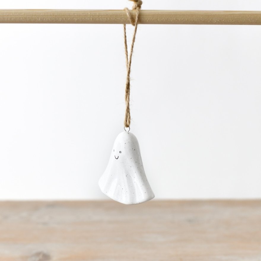 Hanging Smiley Ghost