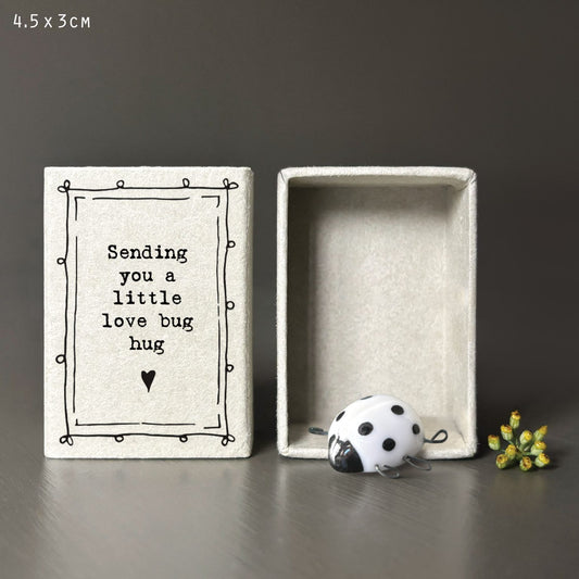 East of India 'Bug Hug' Matchbox Ladybird