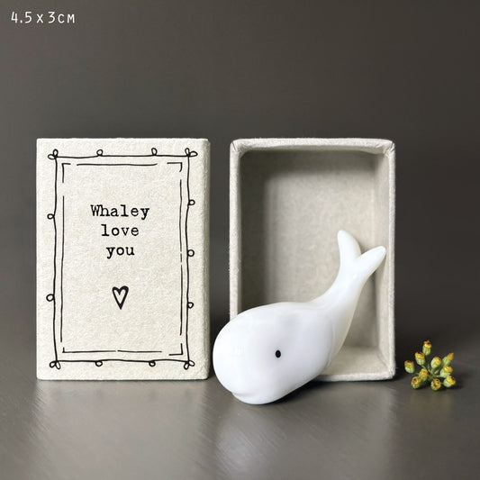East of India 'Whaley' Matchbox Whale