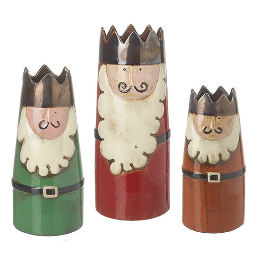 Ceramic Three Kings Vase Set