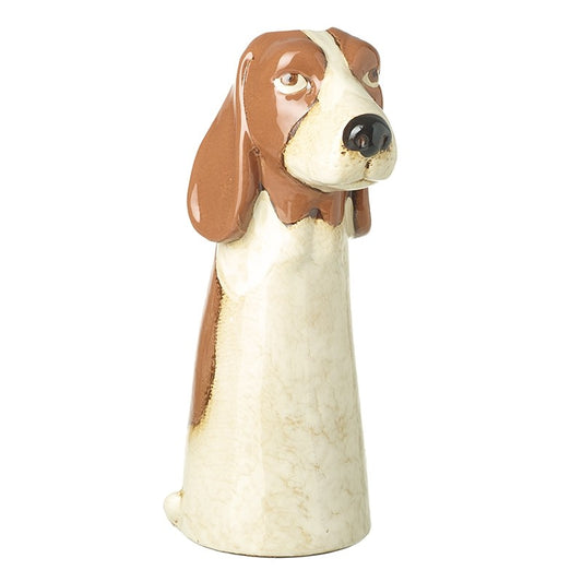 Ceramic Cocker Spaniel Dog Vase