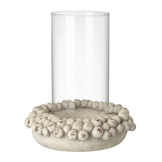 Large Pebble Base Candle Holder