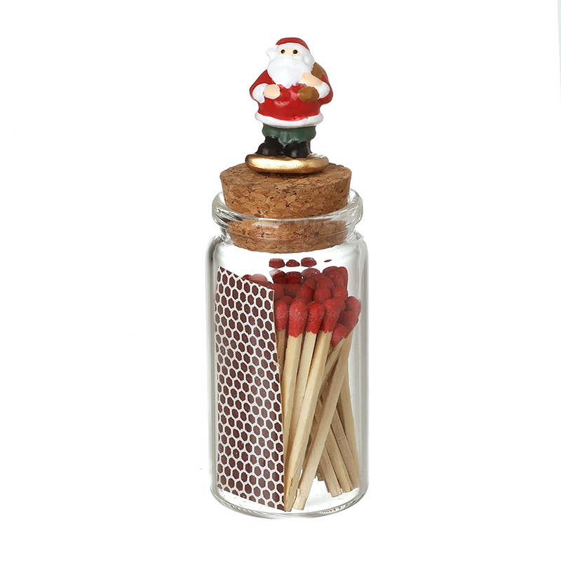 Christmas -SANTA TOP JAR FOR MATCHES (trT)