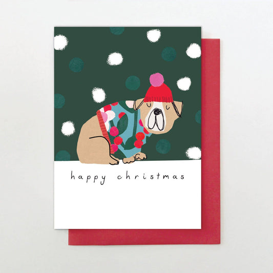 Christmas Dog Card