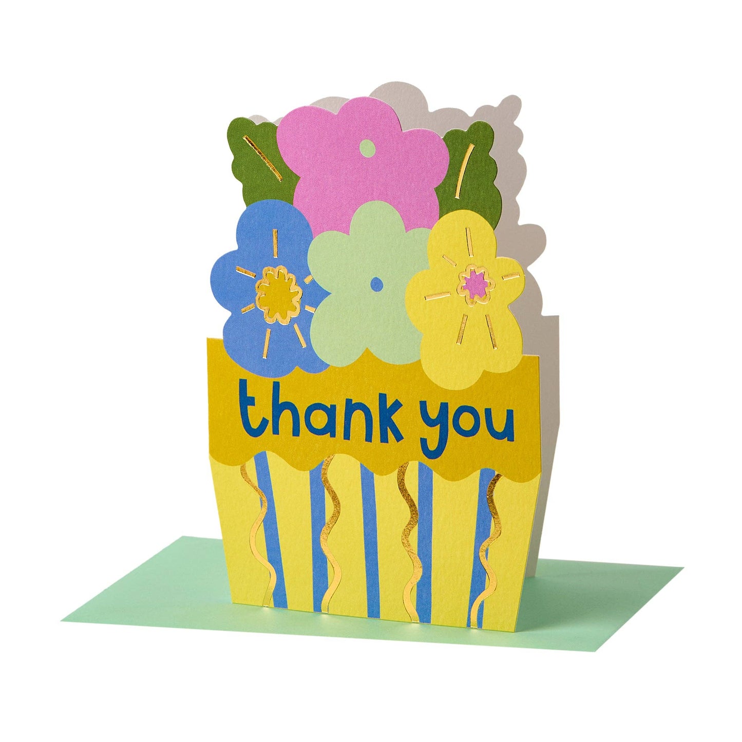 Thank you Flower basket (BRS16)
