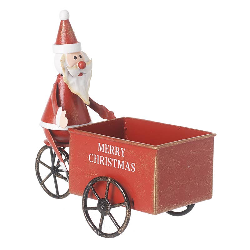 Christmas -SM MERRY CHRISTMAS SANTA TRICYCLE (sT)