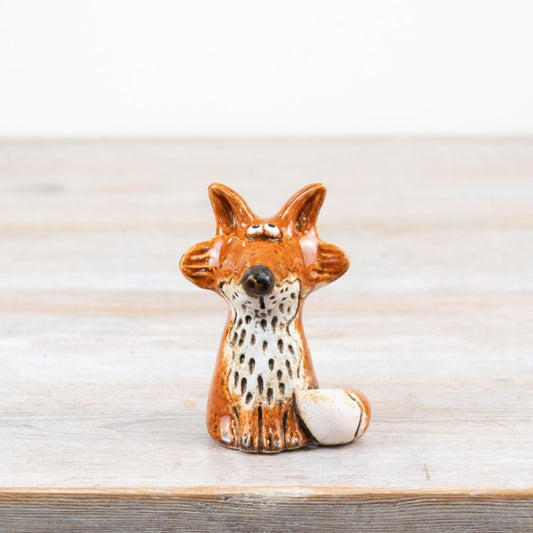 Ceramic Fox Ornament