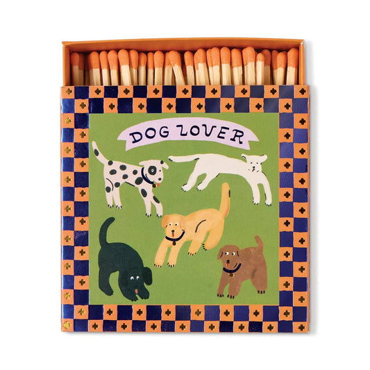 Paddywax Square Boxed Matches - Dog Lover