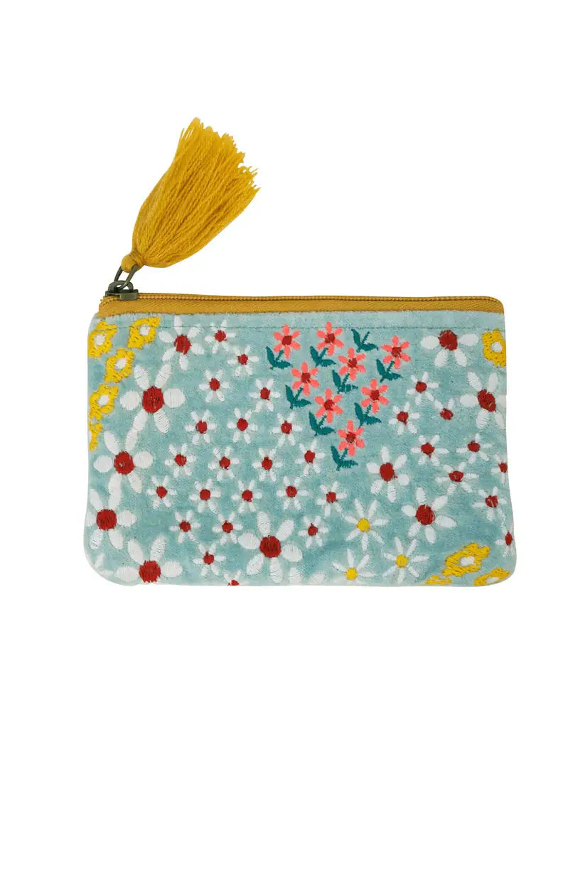 Velvet Meadow Pouch