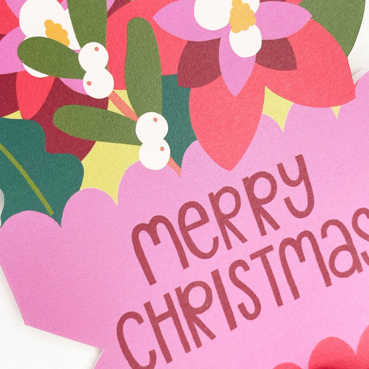 Merry Christmas Poinsettia (LIJ72)
