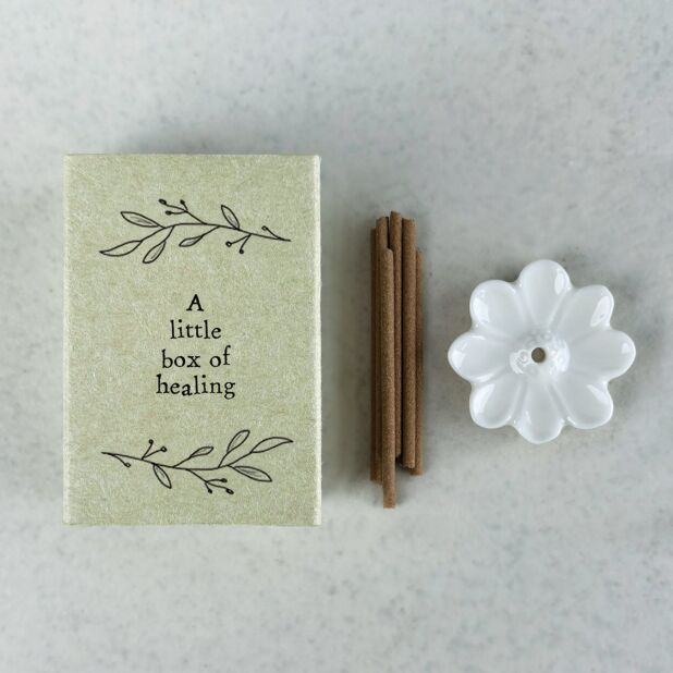 East of India Matchbox Incense Set - Little Box Of Healing