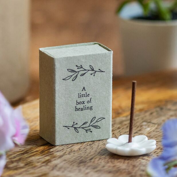 East of India Matchbox Incense Set - Little Box Of Healing