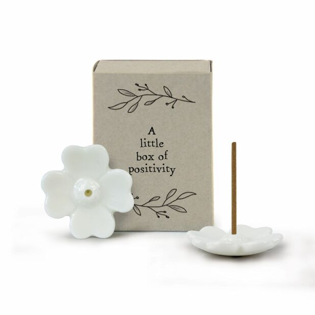 East of India Matchbox Incense Set - Little Box Of Positivity