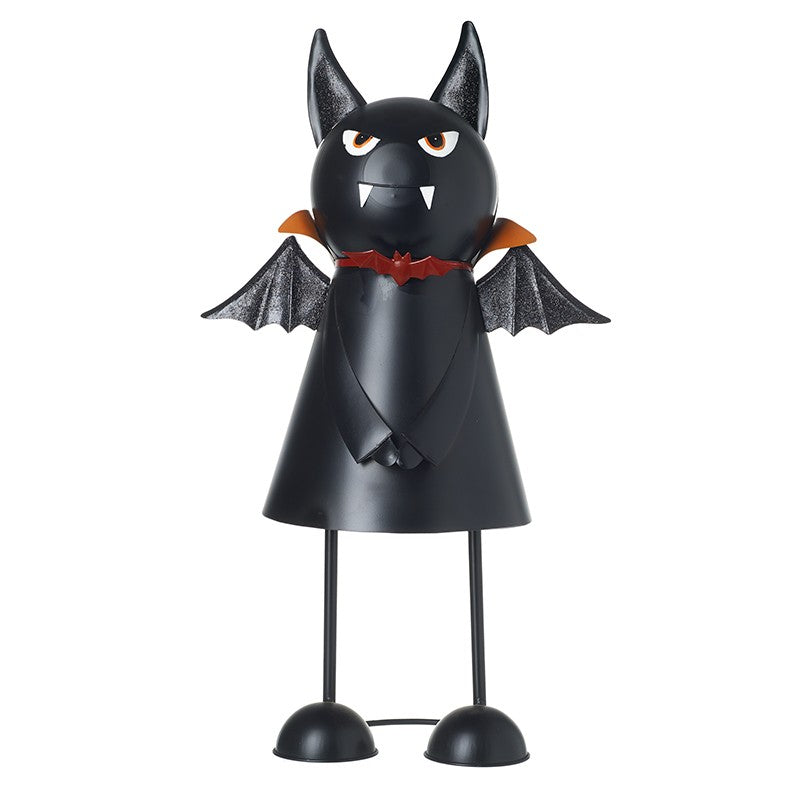 Large Metal Standing Bat