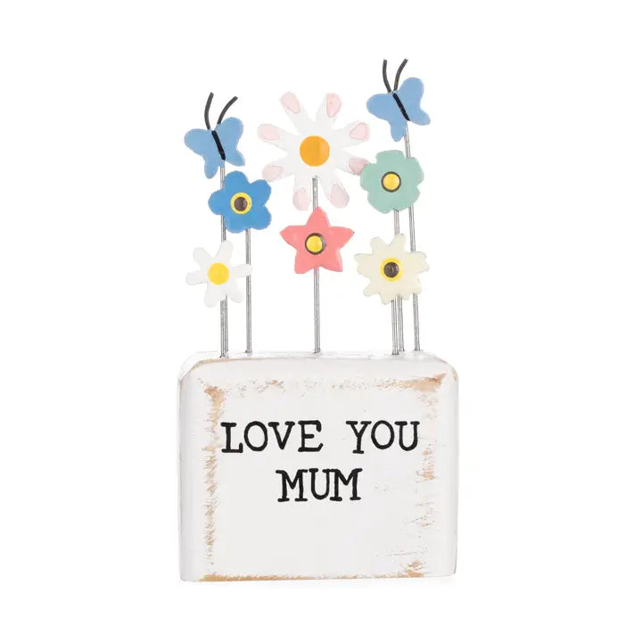 Love Mum Flowers on Base