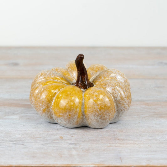 Orange Pumpkin Ornament 16cm