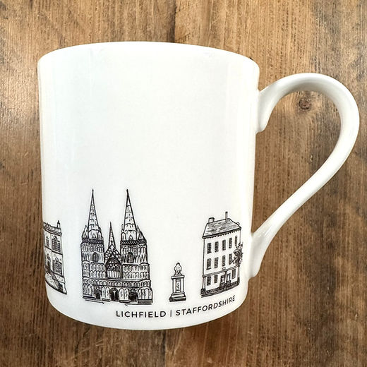 Lichfield Bone China Mug