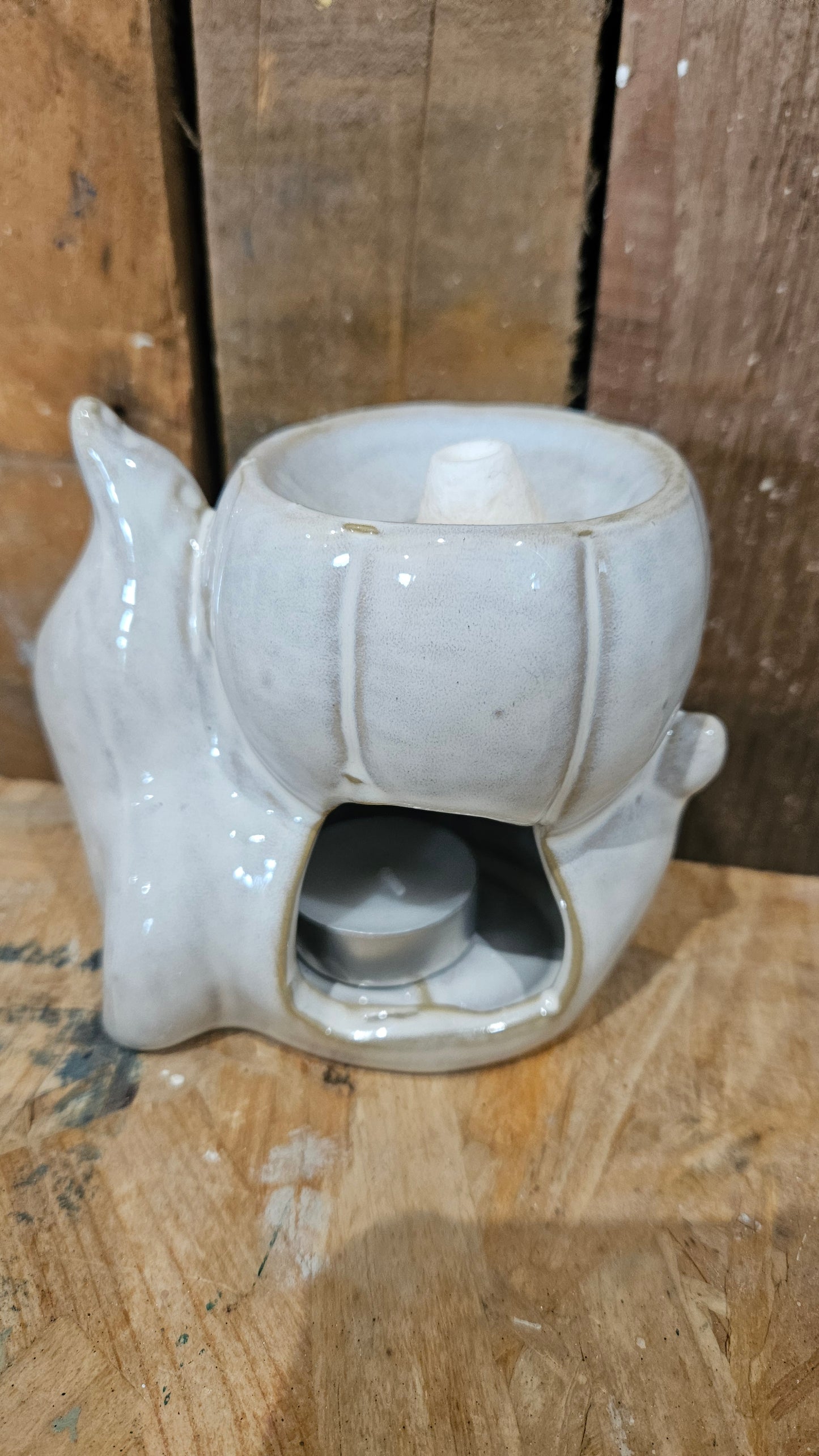 Pumpkin & Ghost Ceramic Wax Melter