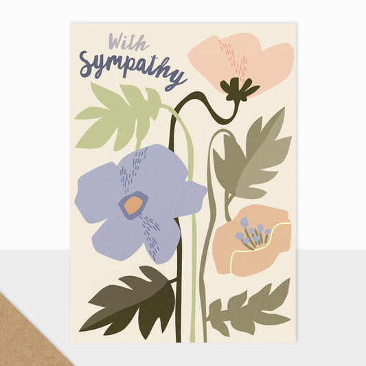 With Sympathy card