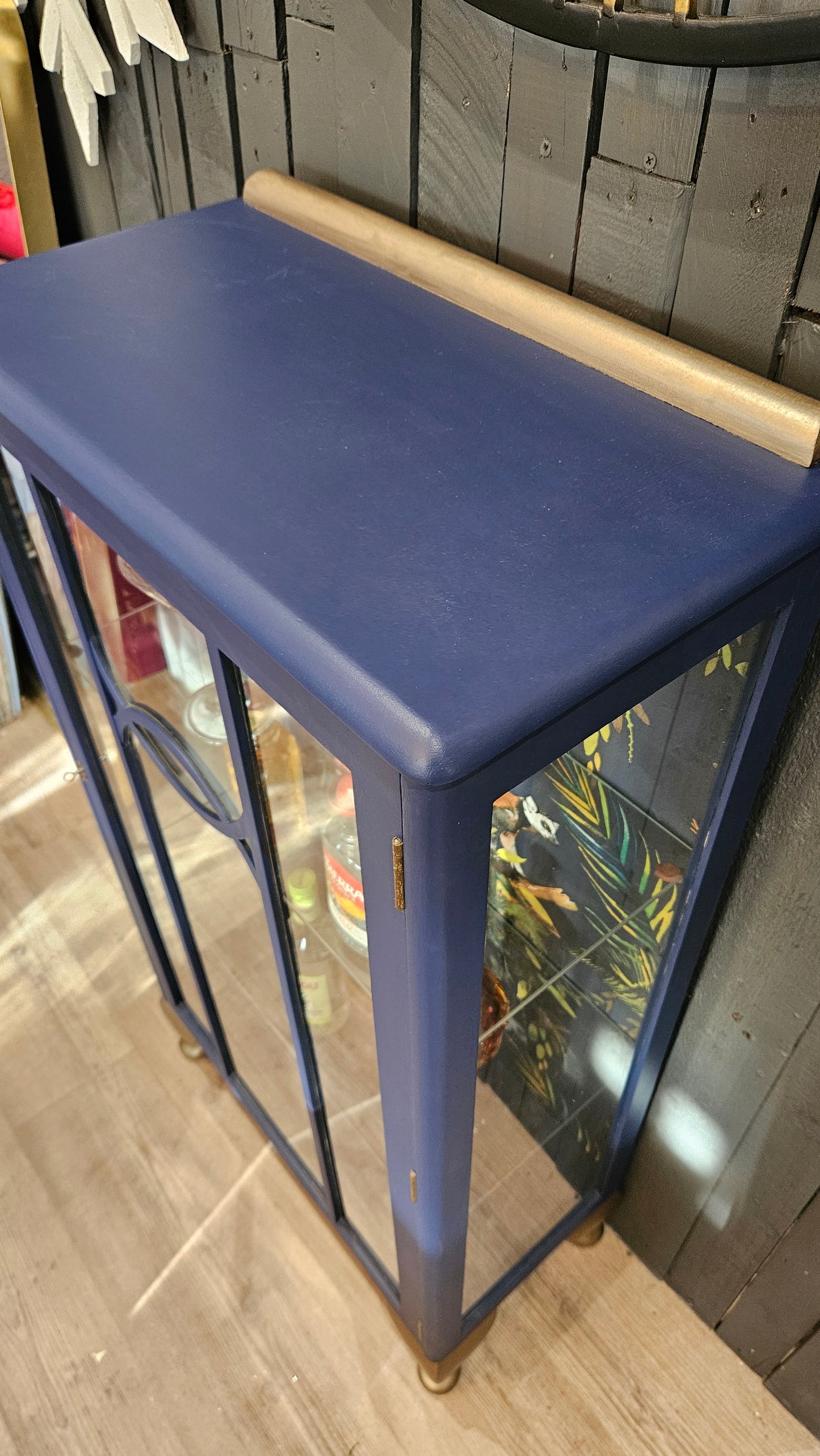 Glass Drinks Cabinet