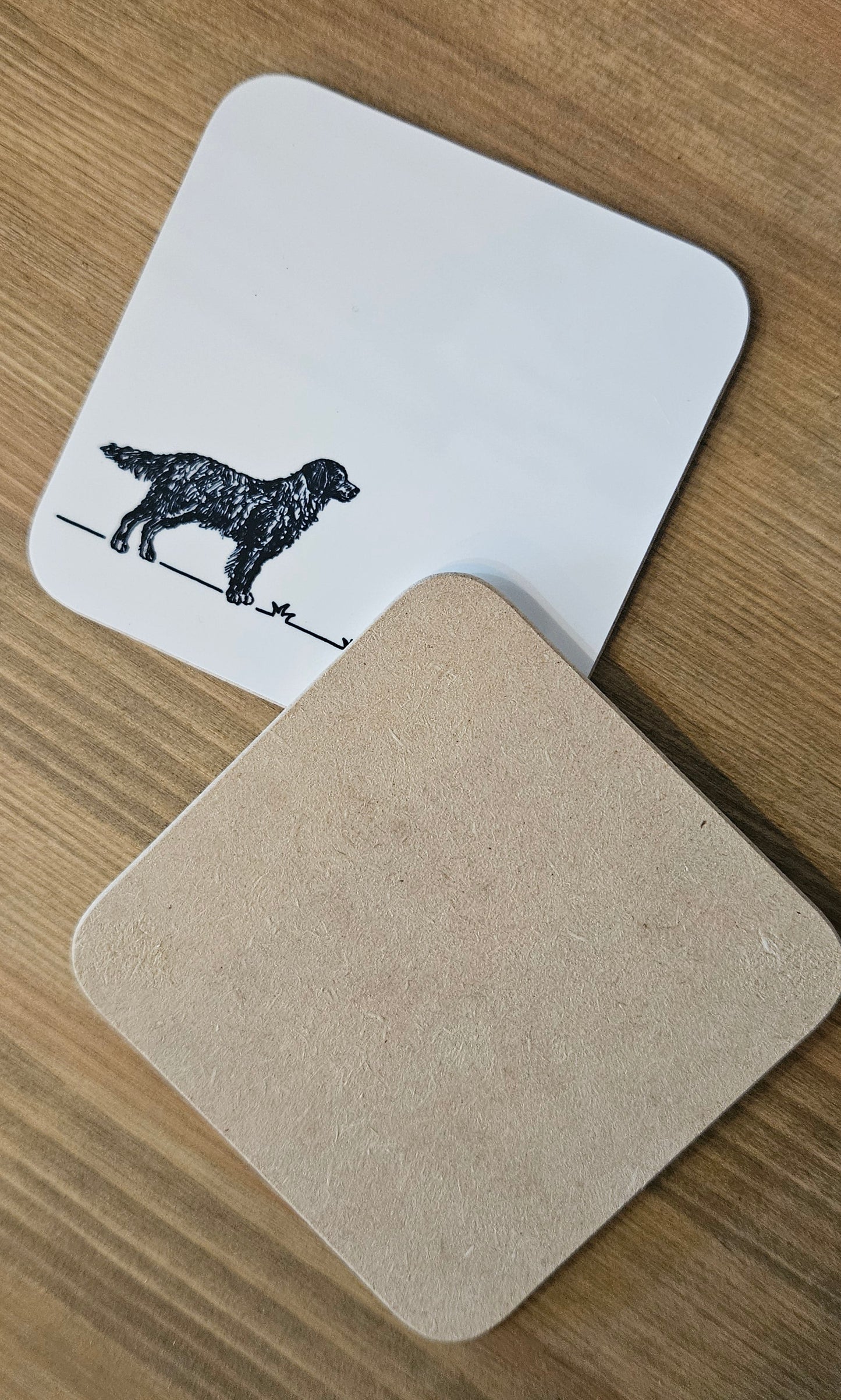 Golden Retriever 'Go fetch...' Coaster
