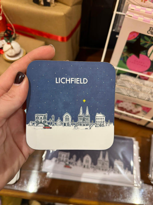 Lichfield Christmas Night Coaster