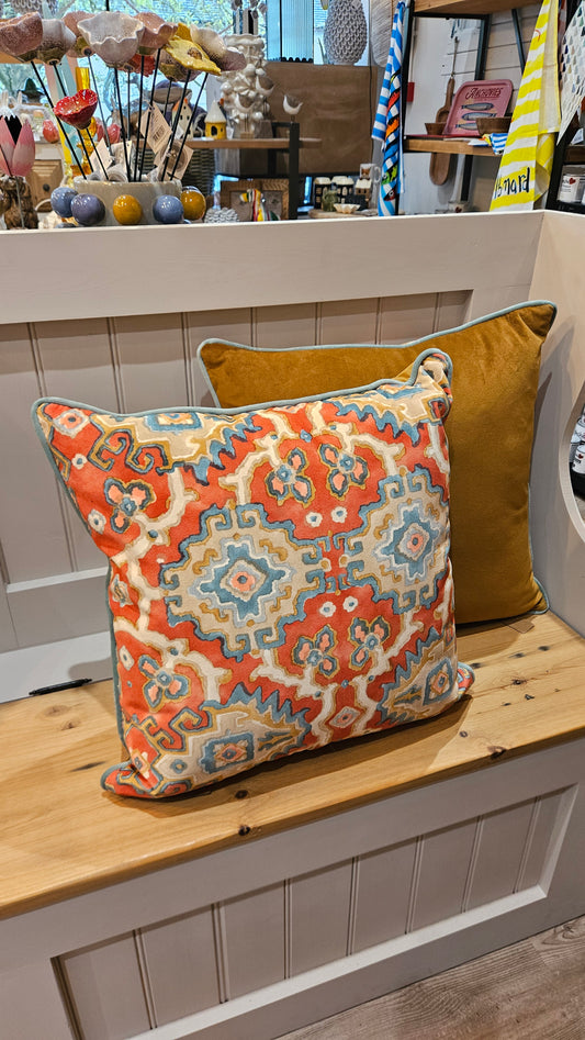 Linwood Kami “Chilli” fabric Scatter Cushions