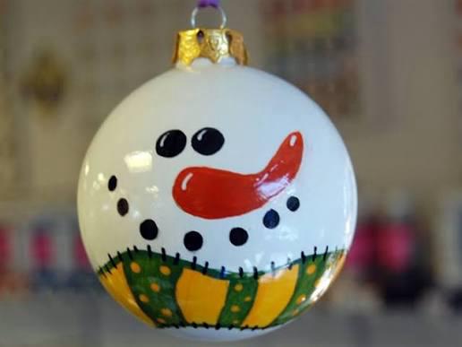 Bauble Painting Workshop at Deanslade Fitness