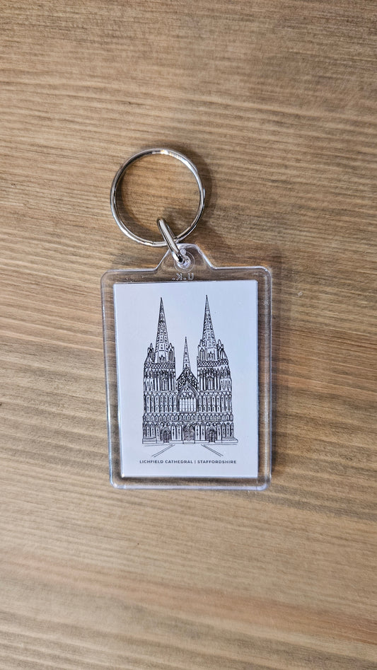 Lichfield Cathedral Keyring
