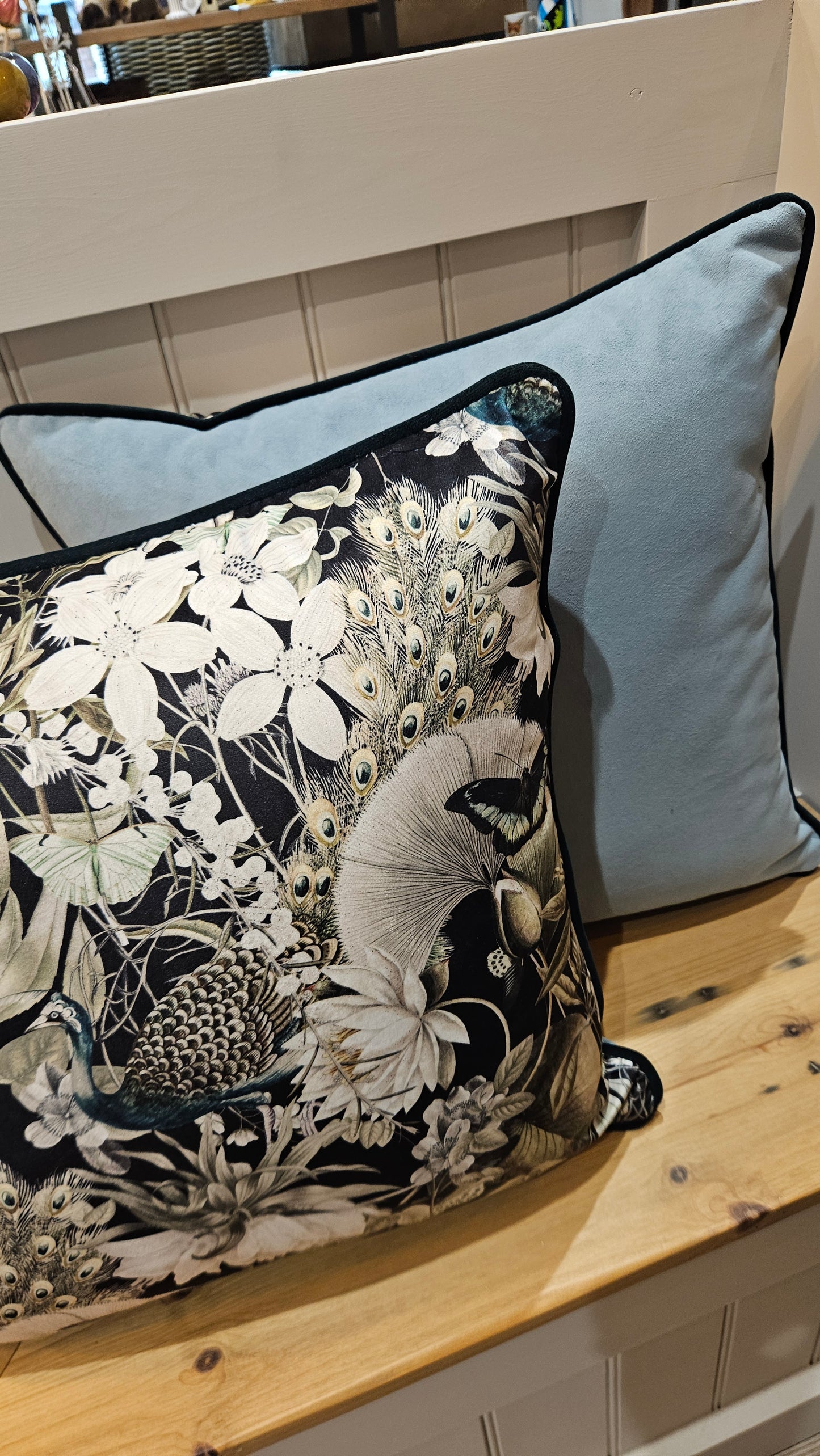 Peacock Scatter Cushion