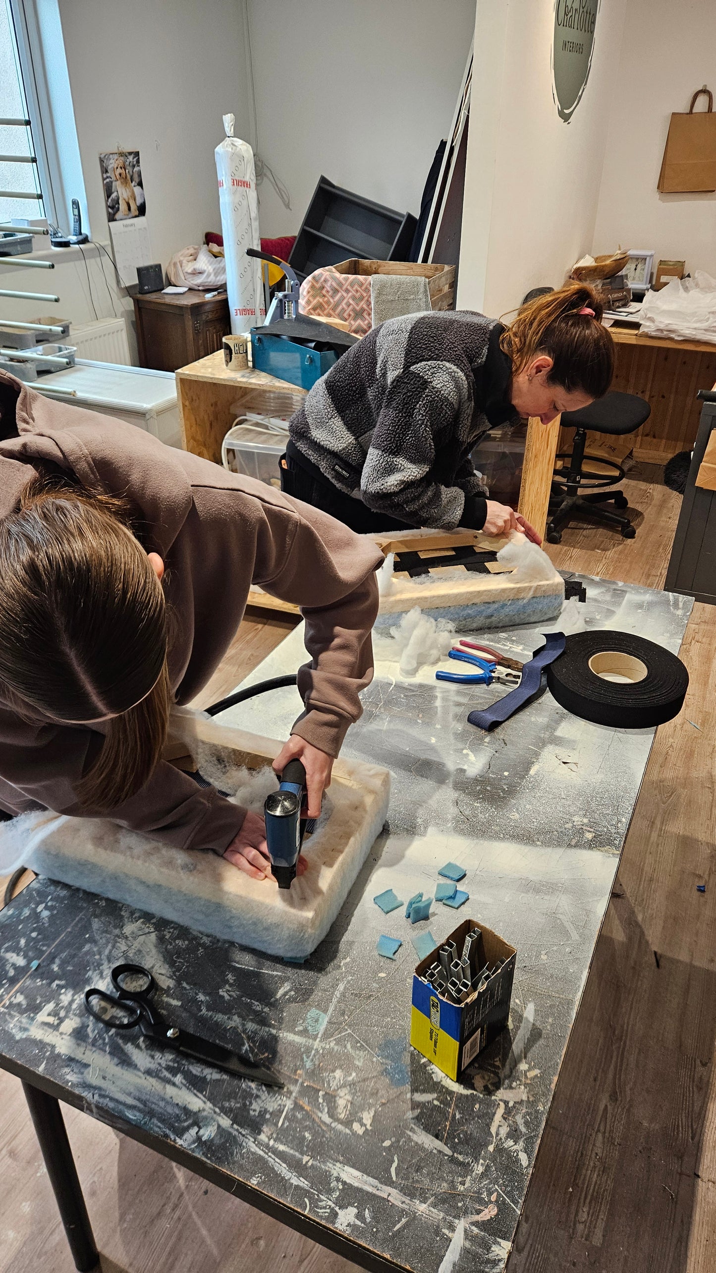 Make your own Footstool Upholstery Workshop