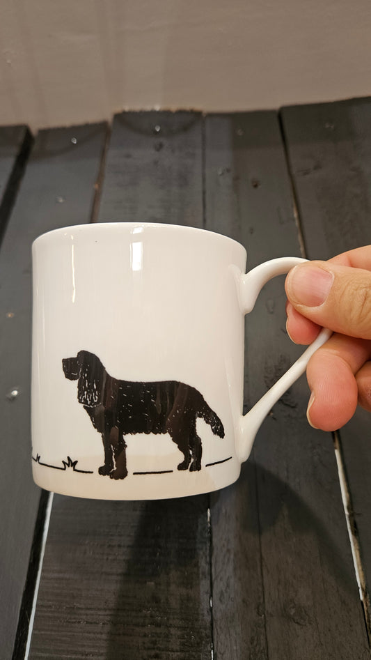 Spaniel 'go fetch' mug