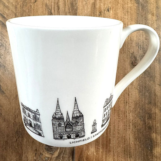 Lichfield Bone China Mug